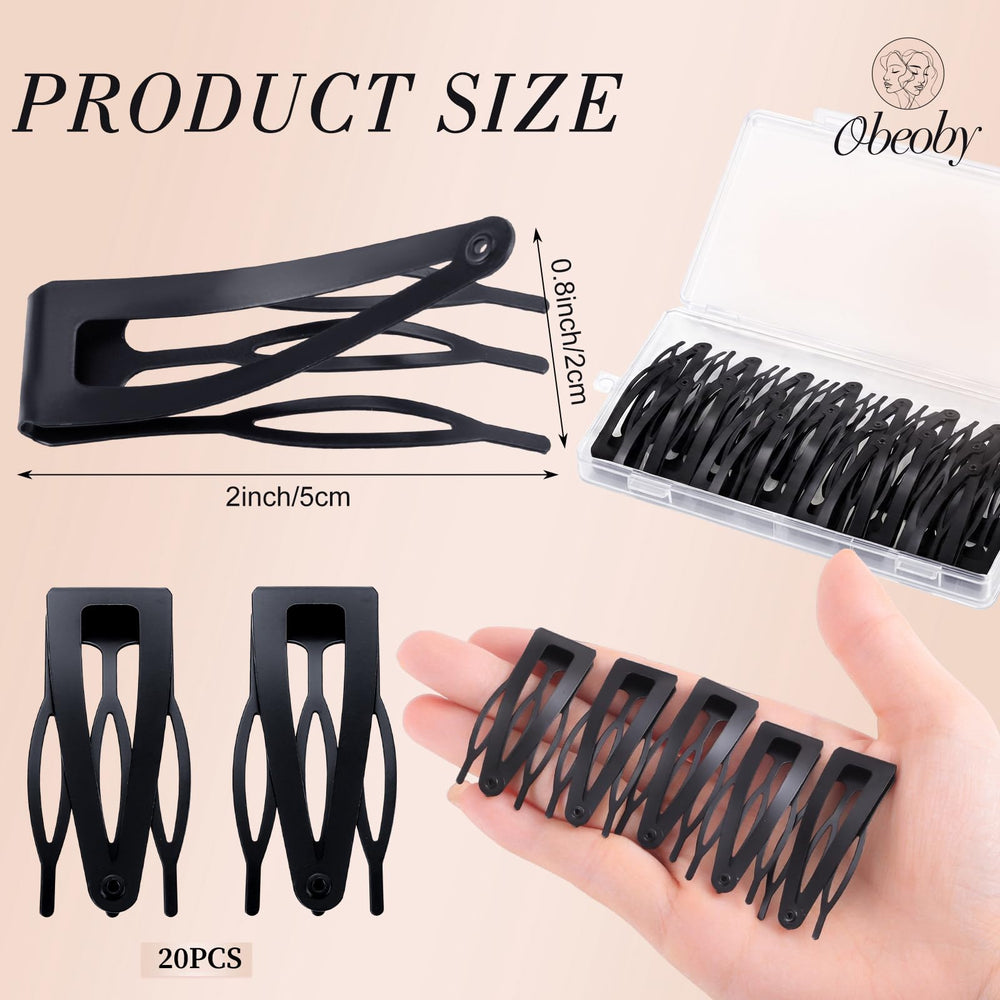 obeoby close-up of clip teeth and double-grip design for secure hold without tugging