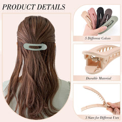 obeoby clips worn in half-updo showing reliable hold