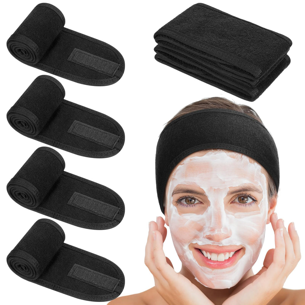 obeoby four headbands front view showing colors and neat packaging benefit convenience