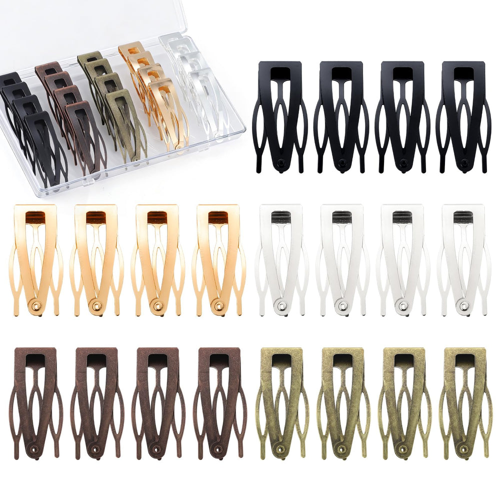 obeoby front packaging showing 20 clips and clear storage box for easy organization