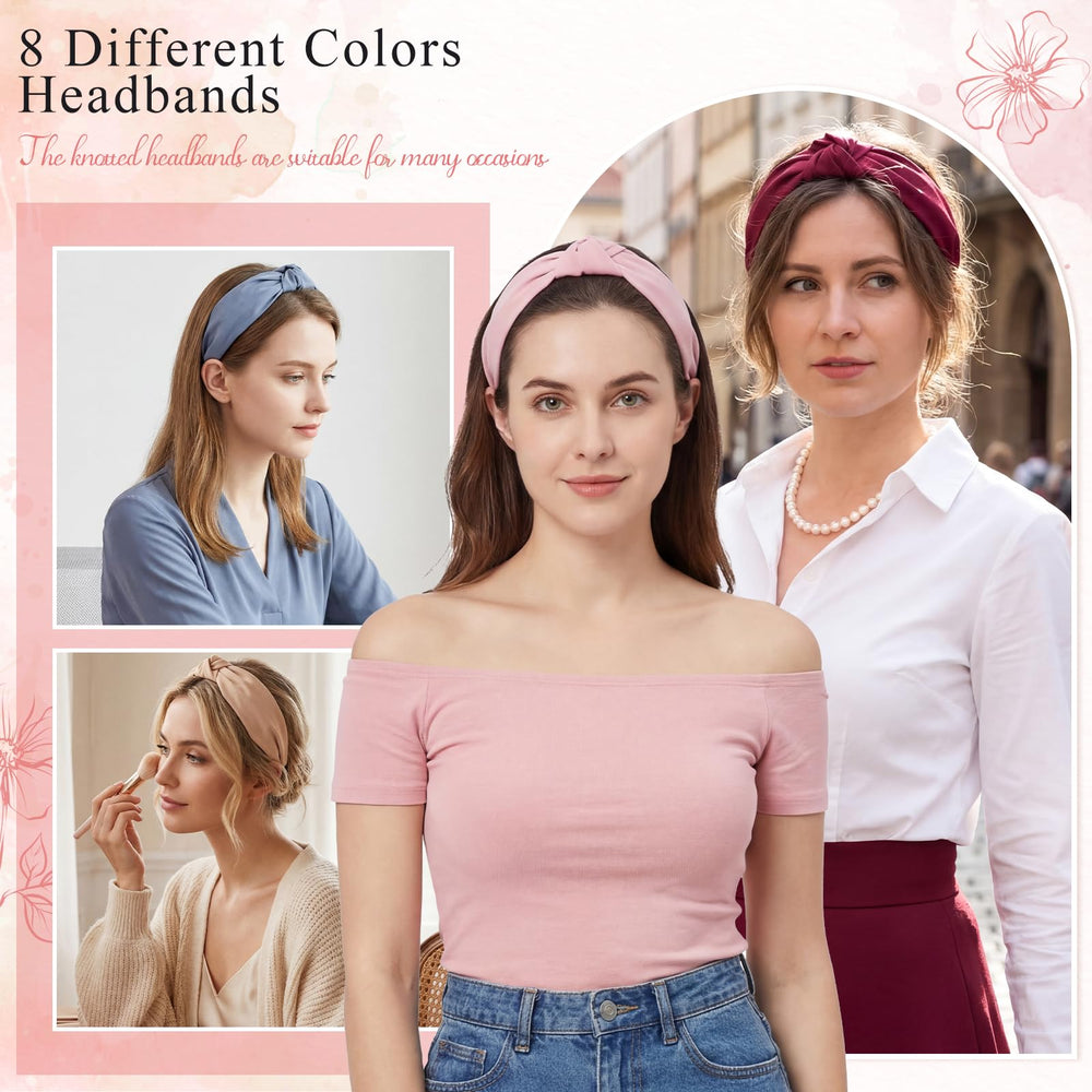 obeoby headband worn by woman demonstrating comfortable hold and casual style
