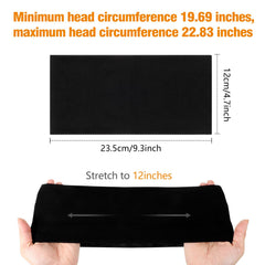 obeoby in-use during yoga showing secure fit and sweat control benefit