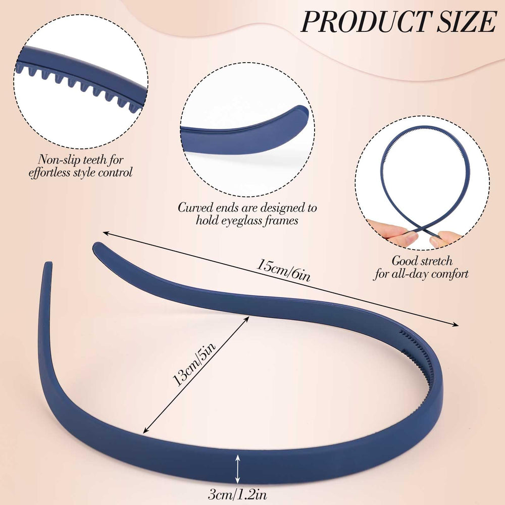 obeoby inner teeth detail providing non-slip hair grip