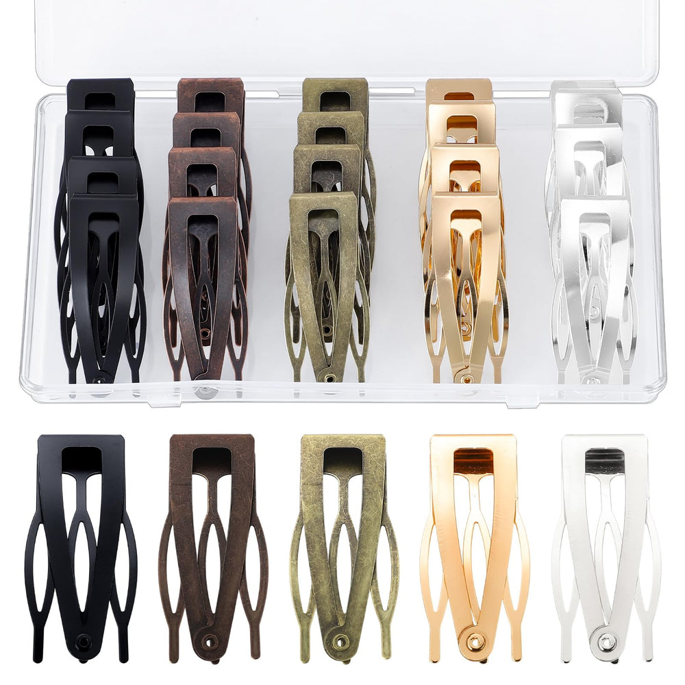 obeoby clips styled on a neutral table, showcasing everyday accessory versatility