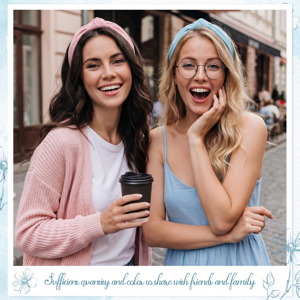 obeoby headband worn with pool party outfit illustrating summer-ready accessory benefit