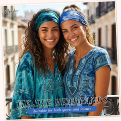 obeoby eight headbands lined up to show color variety for outfit matching