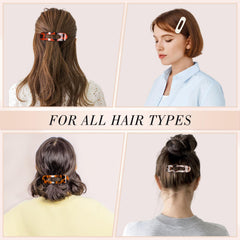 obeoby medium clip gripping thicker hair to show strong retention