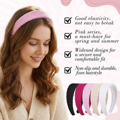 obeoby on model lifestyle wearing headband with summer outfit for style