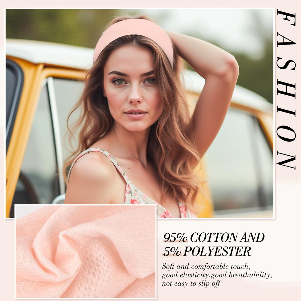 obeoby laid flat set of eight headbands showing color mix and outfit-matching options