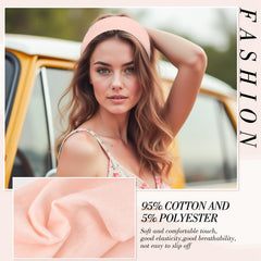 obeoby laid flat set of eight headbands showing color mix and outfit-matching options