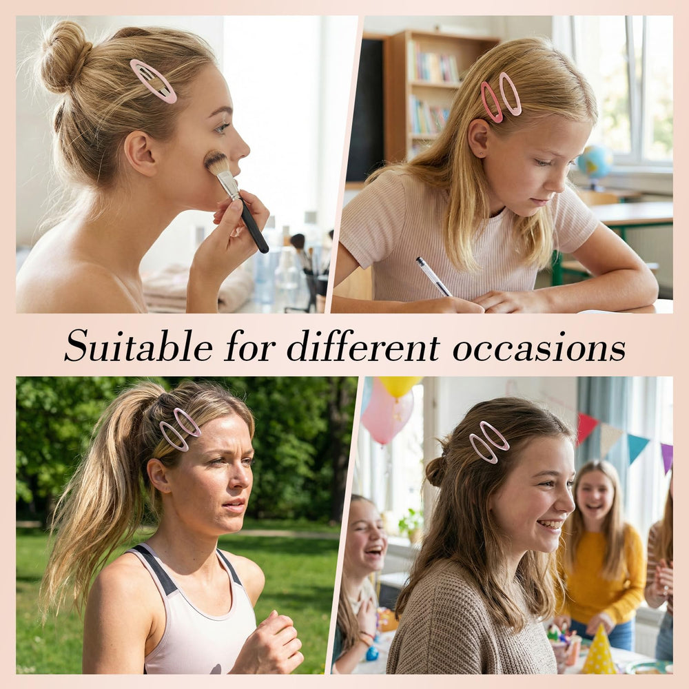 obeoby clip beside a ruler showing 2.68 inch length for versatile hair types benefit