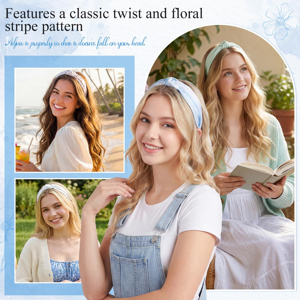 obeoby hand holding headband to show size and flexible plastic frame dimensions