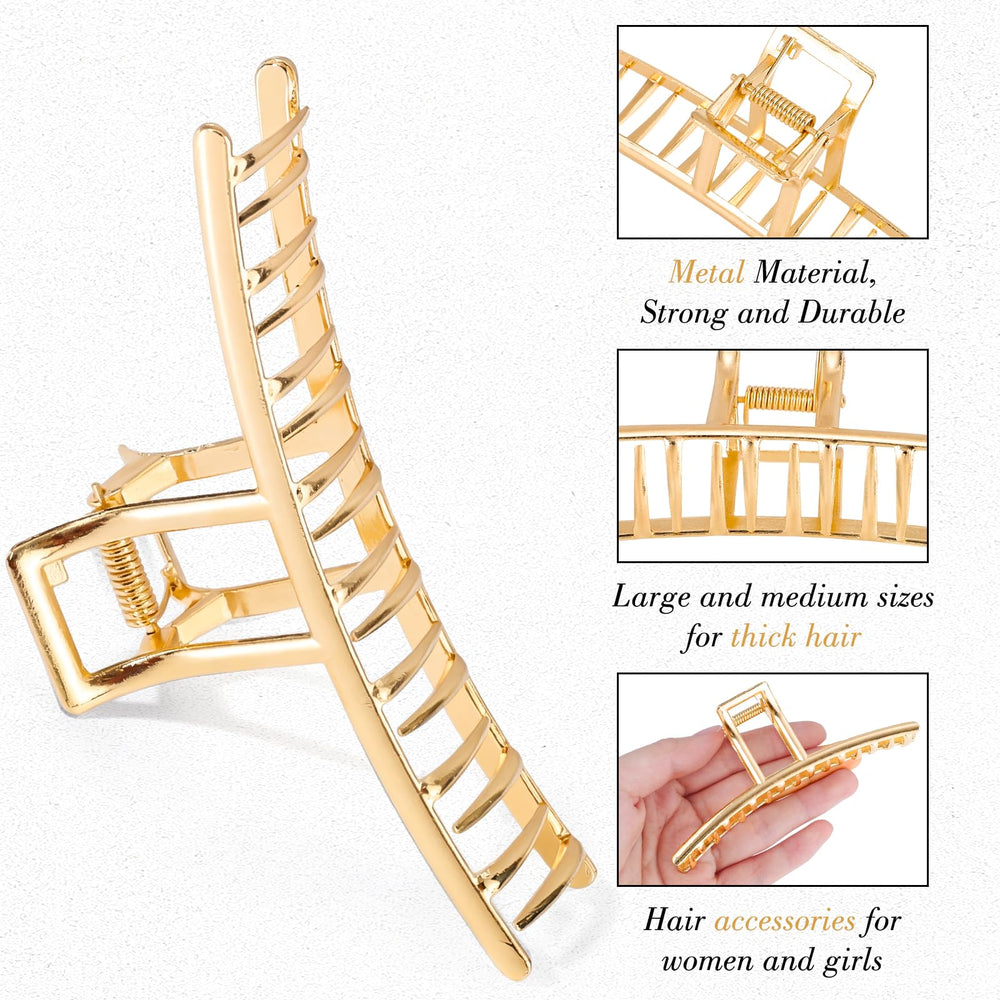 obeoby clip held beside a hand centimeter scale, illustrating 4-inch size and ample coverage