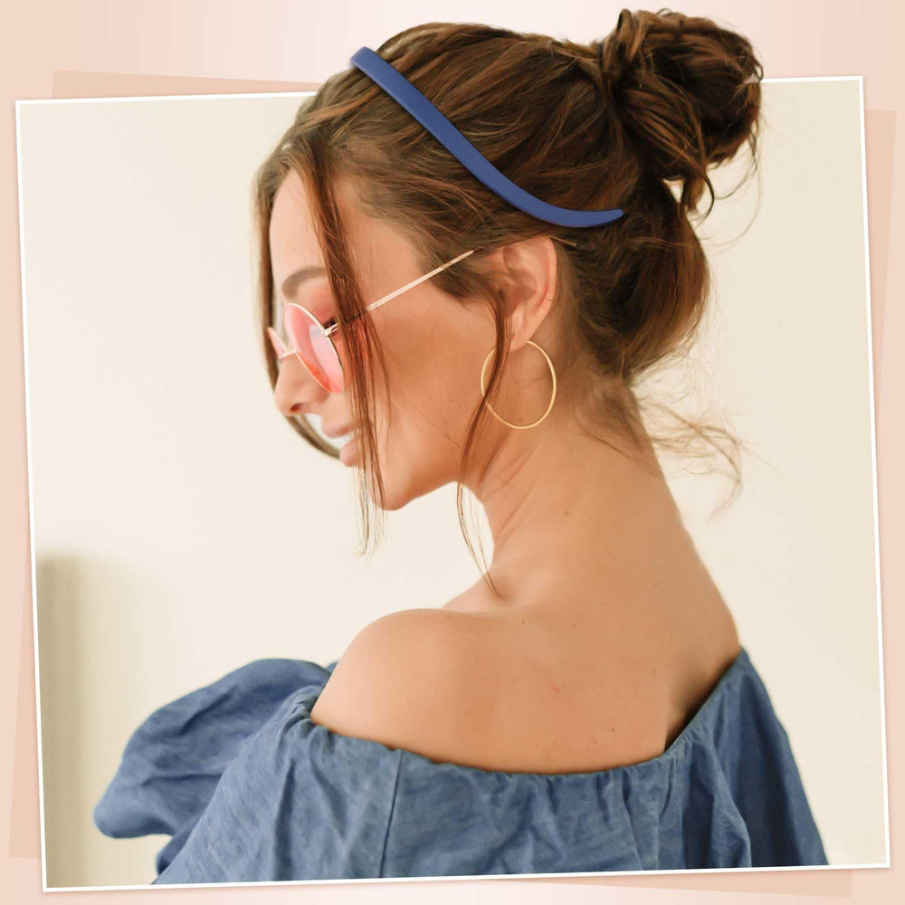 obeoby six brown headbands displayed for styling options