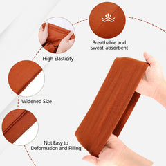 obeoby flat-lay showing 4.7 inch width and stretch for fit
