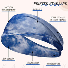 obeoby headband worn during yoga illustrating secure non-slip hold