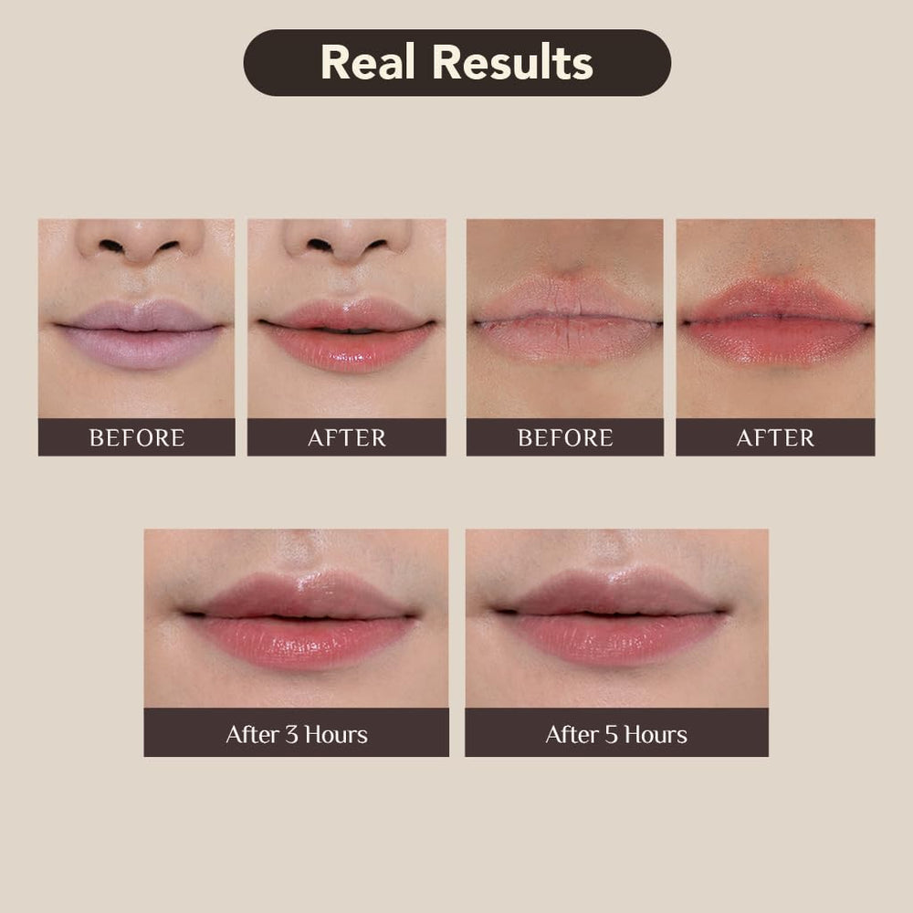 OBgE product open with visible inner tint core and glossy balm