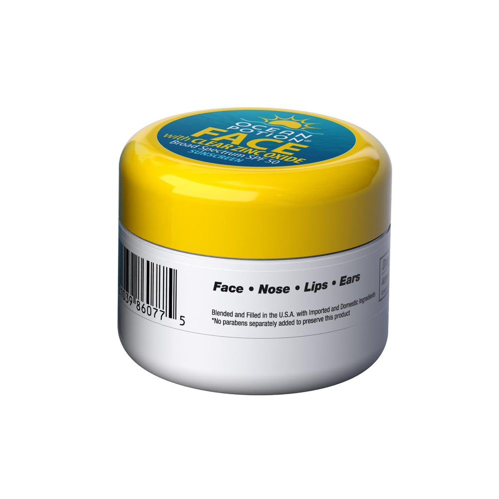 Ocean Potion applied on hand showing smooth spreadability and quick absorption benefit