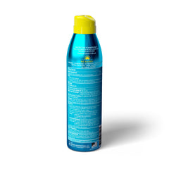 Ocean Potion side label displaying ingredients and water-resistant claim