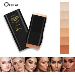 O'CHEAL stick swatch on hand showing coverage and color match benefit