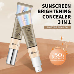 O'CHEAL Nature shade swatch on hand showing true-to-skin match benefit
