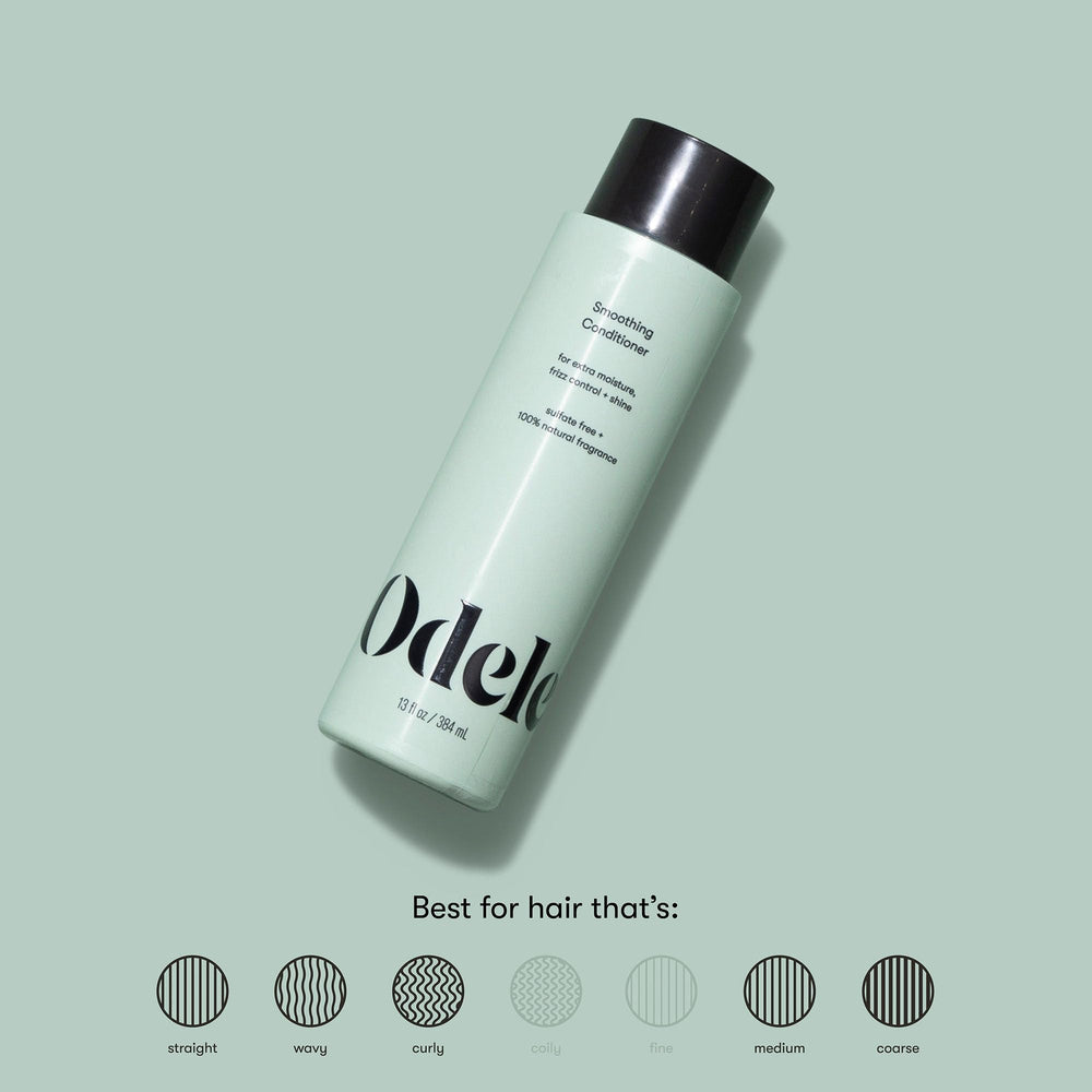 Odele ingredients label close-up highlighting amino acids and botanicals