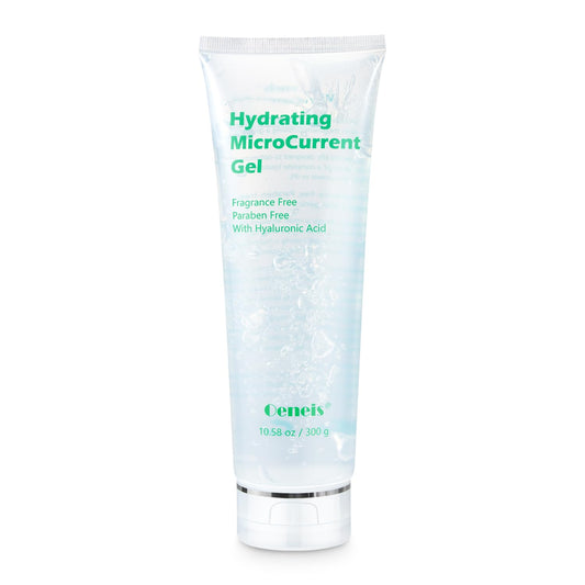 Oeneis tube front label showing product and benefits for clear use