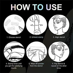 OETUIOW washing a stencil under water showing easy reusable care