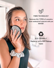 Ogato close-up microfiber texture highlighting gentle exfoliation