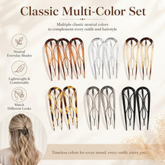 OGDE lifestyle evening look styled bun showing polished, long-lasting hold