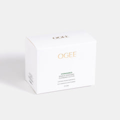Ogee wipe next to credit card showing compact portable size