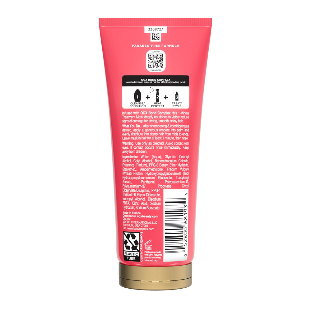 OGX Bond Protein line on shelf illustrating complementary repair system benefit
