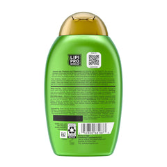 OGX bottle in bathroom setting suggesting refreshingly clean routine