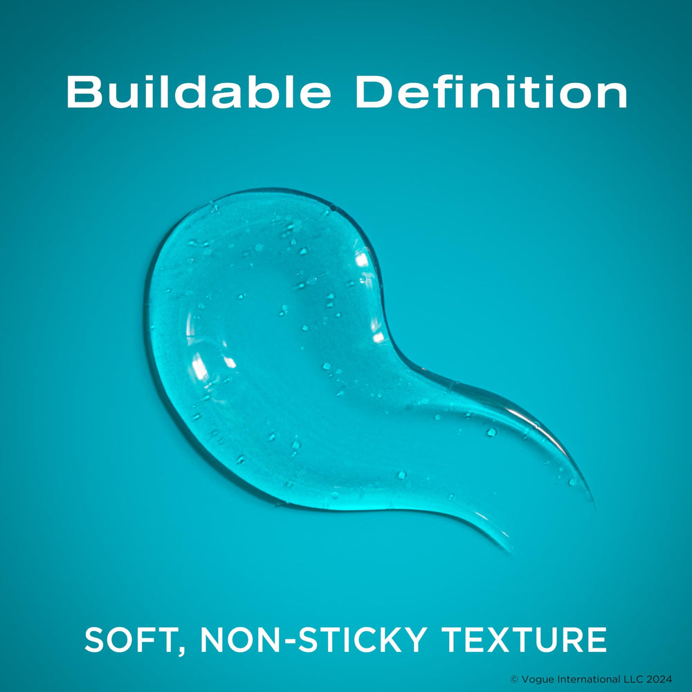 OGX gel close-up texture highlighting soft, non-sticky formula