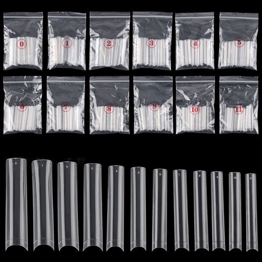 Ohlove front packaging showing 504-piece kit and clear tips for salon readiness