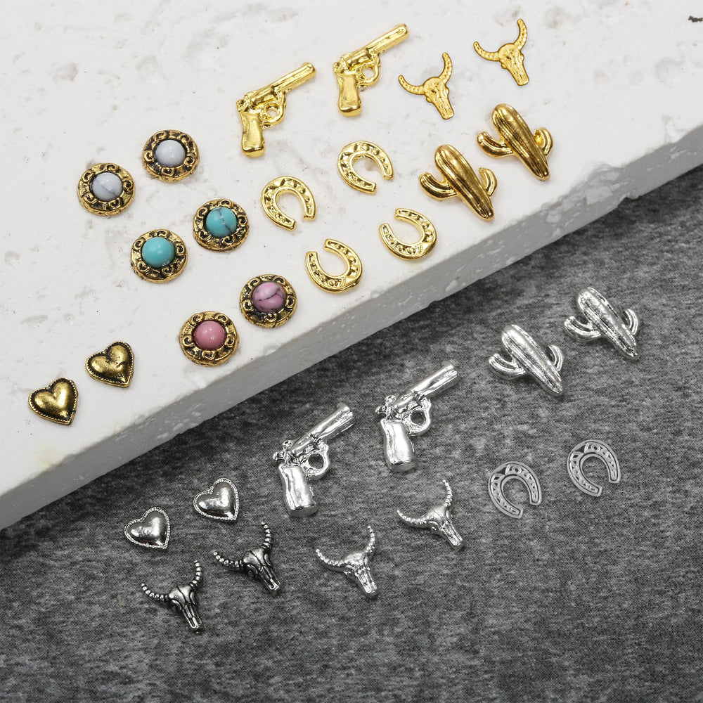 Ohmique charms next to coin for scale showing compact size and precise application
