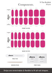 ohora display of 15 sizes making perfect fit selection simple