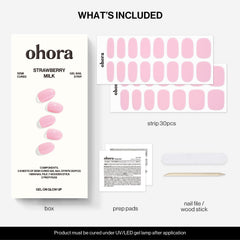 ohora gentle peel removal demo showing easy lift-off and less nail damage