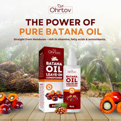 Ohrtov batana oil droplet close-up highlighting nourishing texture benefit