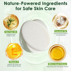 Oiangna soap lathered in hand delivering deep-clean feeling