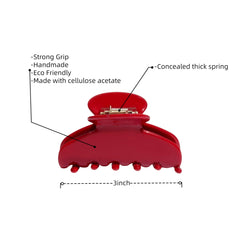 OideGuiing close-up acetate pattern highlighting durable glossy finish