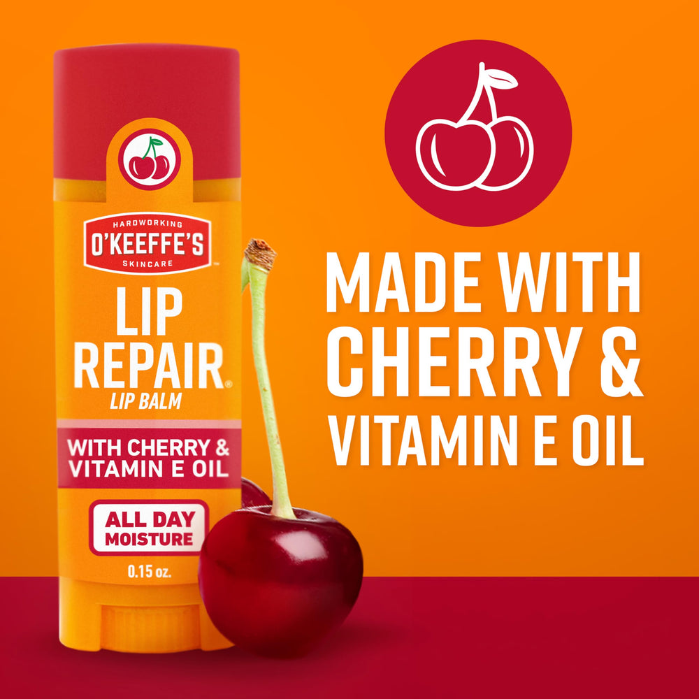 O'Keeffe's back label showing directions and ingredient transparency benefit