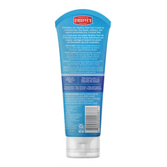 O'Keeffe's packaging and tube showing reliable brand and refund guarantee benefit