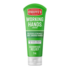 O'Keeffe's squeeze tube front view showing compact travel-friendly packaging and relief