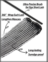 Okerker before and after lash comparison showing volume and natural finish