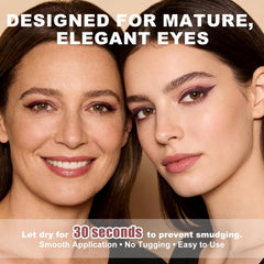 Okerker plum swatch on skin showing high-pigment color payoff
