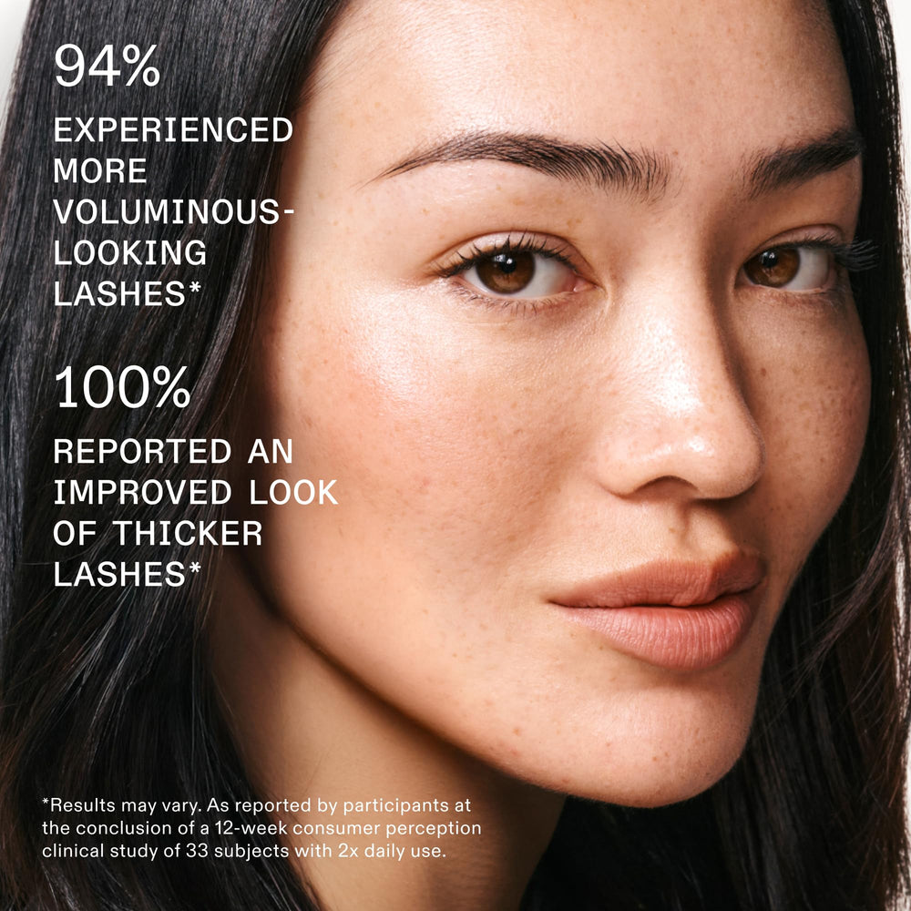 Olaplex Lashbond serum texture close-up illustrating lightweight clarity and easy absorption