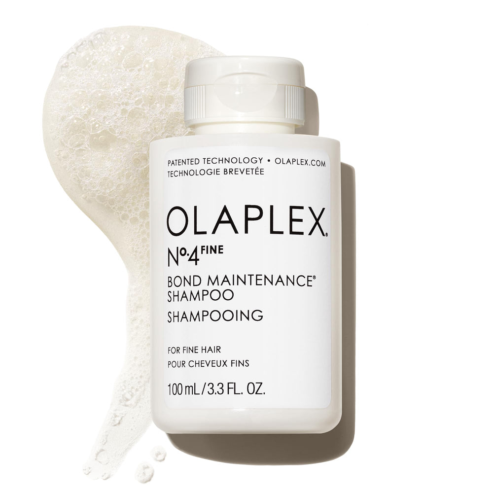 Olaplex Nº.4 FINE front bottle showing clean design and volume benefit