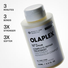 Olaplex N°5 conditioner pump open showing hydration and detangling