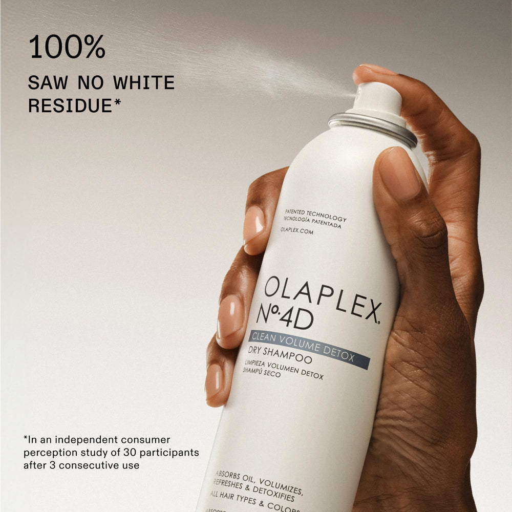 Olaplex Nº.4D applied to scalp demonstrating oil absorption and fresh roots